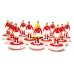 Subbuteo Andrew Table Soccer England 1966 World Cup Winners on Classic Lightweight bases